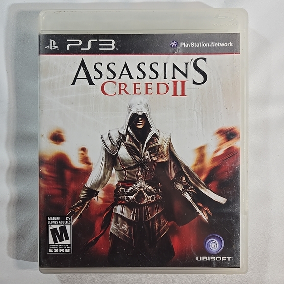 Sony Assassin's Creed II for PS3 - Red and White - Picture 1 of 9